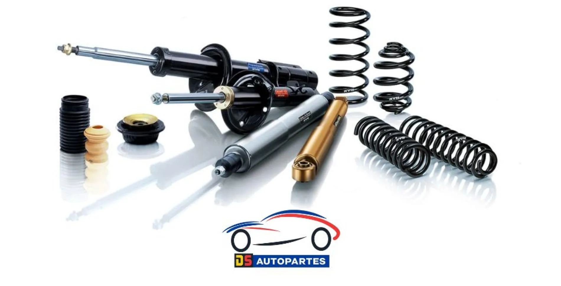 Amortiguadores delanteros y traseros en GS Autopartes